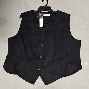 Nwt Black Soft Vest #41
